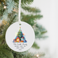Personalized Christmas Tree Ornament — Custom Family Name & Members (2025)