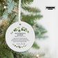 Difference Maker Ceramic Ornament – Personalized Inspirational Gift with Eucalyptus Design