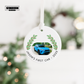 Personalized Ceramic Ornament - "Jason's First Car - 2025" with Photo & Laurel Wreath