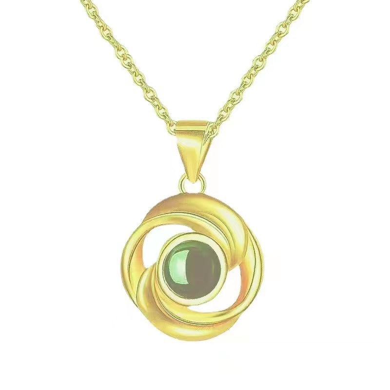 Projection necklace